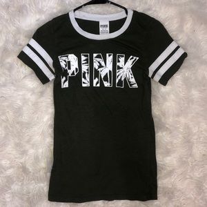 Victoria’s Secret “PINK” Forest Green Tee